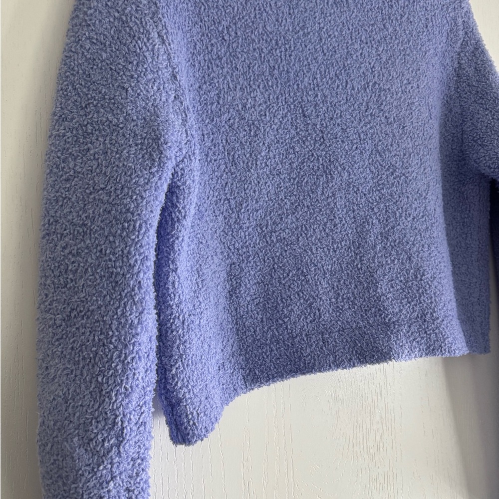 Colsie Lavender Button-Up Cardigan - Picture 4 of 5